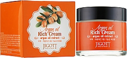 Düfte, Parfümerie und Kosmetik Reichhaltige Gesichtscreme mit Arganöl - Jigott Argan Oil Rich Cream