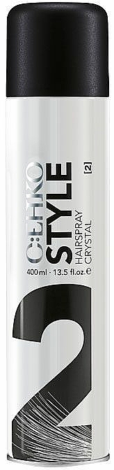 Haarlack mit Litschi-Extrakt normale Fixierung - C:EHKO Style Hairspray Crystal — Bild N1