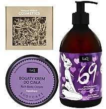 Düfte, Parfümerie und Kosmetik Körperpflegeset - LaQ 69 Set (Duschgel 500ml + Körpercreme 220g) 