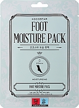 Düfte, Parfümerie und Kosmetik Fußmaske-Sockenpack mit Pflanzenextrakten für trockene, raue und müde Füße - Kocostar Foot Moisture Pack