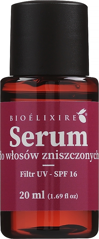 Regenerierendes Serum für strapaziertes Haar - Bioelixire Serum SPF 16 — Bild N2