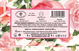 Naturseife mit Rosenblütenduft - Saponificio Artigianale Fiorentino Masaccio Rose Soap — Bild N2