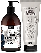 Set - LaQ Doberman Sex & Business (sh/gel/500ml + b/lot/200ml) — Bild N1