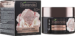 Düfte, Parfümerie und Kosmetik Luxuriöses regenerierendes Tages- und Nachtcreme-Konzentrat mit Kamelienöl 60+ - Bielenda Camellia Oil Luxurious Rebuilding Cream 60+