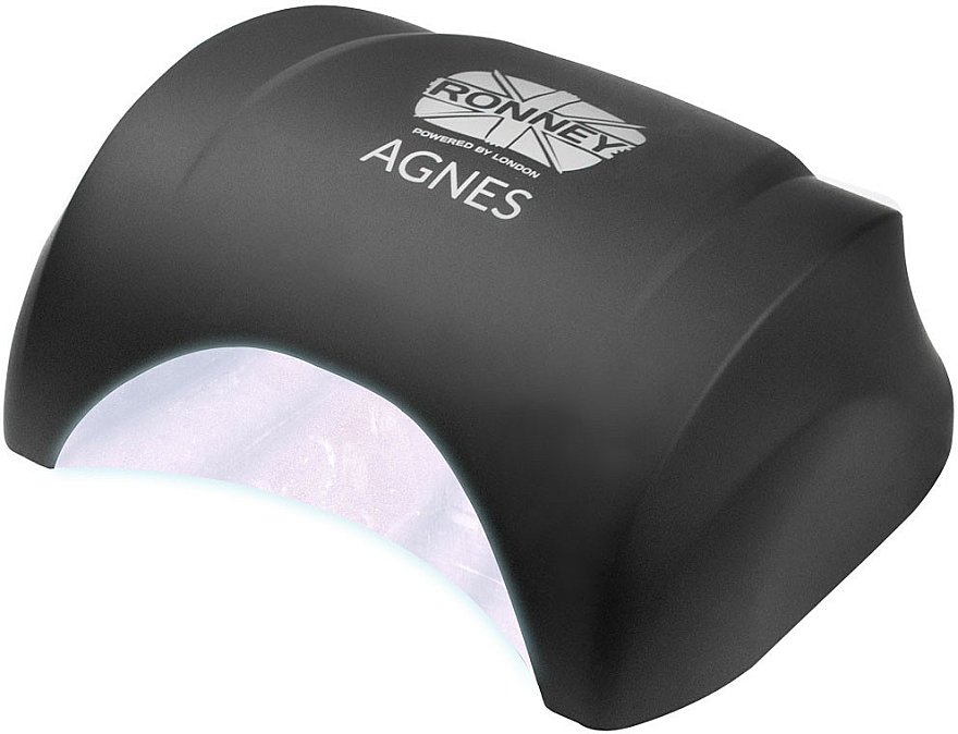 LED-Lampe für Nageldesign schwarz - Ronney Profesional Agnes LED 48W (GY-LED-032) — Bild N2