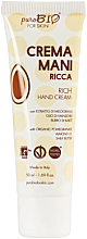 Reichhaltige Handcreme - PuroBio Cosmetics For Skin Rich Hand Cream — Bild N1