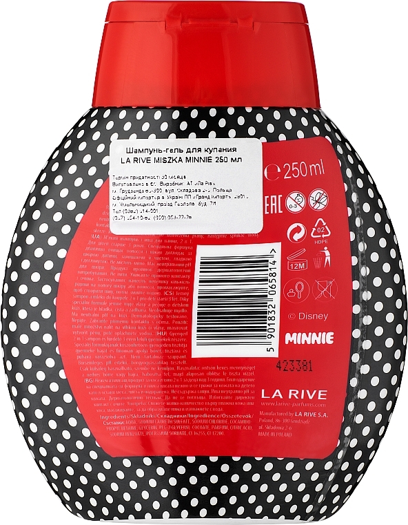 La Rive Minnie - 2in1 Shampoo und Duschgel für Kinder Minnie — Bild N4