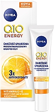 Düfte, Parfümerie und Kosmetik Anti-Aging Augencreme mit Vitamin C - NIVEA Q10 Plus Vitamin C Eye Cream