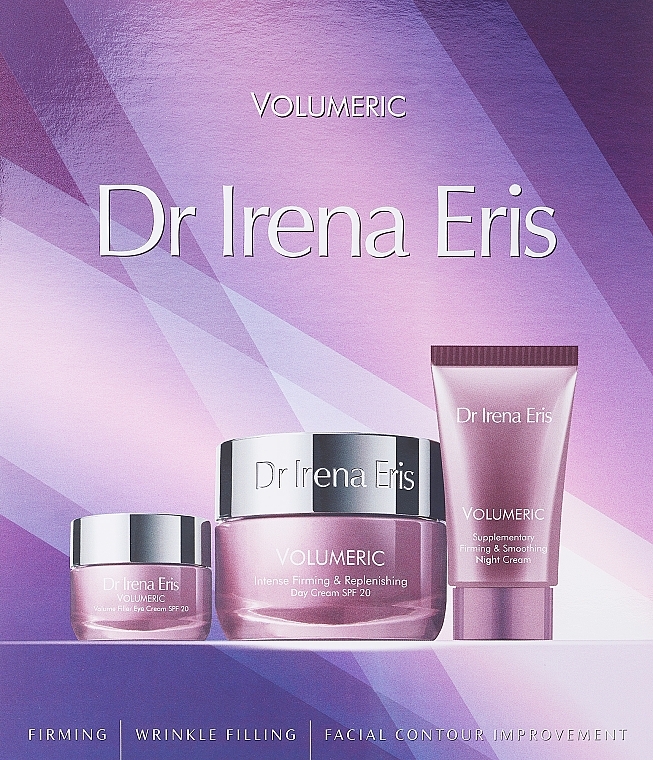 Gesichtspflegeset - Dr Irena Eris Volumeric (Tagescreme 50ml + Nachtcreme 30ml + Augencreme 15ml) — Bild N1