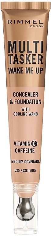 Concealer und Foundation - Rimmel Multi Tasker Wake Me Up Concealer & Foundation  — Bild N1