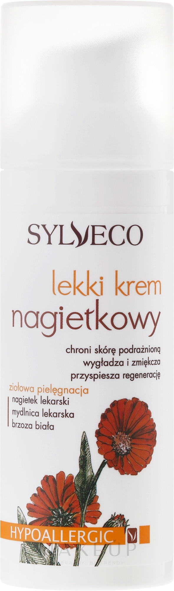 Leichte Gesichtscreme mit Ringelblumenextrakt - Sylveco Face Cream — Foto 50 ml