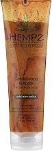 Düfte, Parfümerie und Kosmetik Körperpeeling Sandelholz und Apfel - Hempz Body Scrub Sandalwood and Apple