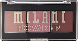 Düfte, Parfümerie und Kosmetik Puder-Rouge-Palette - Milani Cheek Kiss Blush Palette Powder
