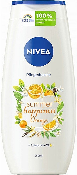 Nivea Summer Happiness Orange  - Duschgel Summer Happiness — Bild N1