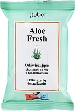 Feuchtigkeitsspendende Feuchttücher mit Aloeduft - Luba Wet Wipes Aloe — Bild N1