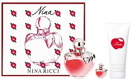 Düfte, Parfümerie und Kosmetik Nina Ricci Nina - Duftset (Eau de Toilette 80ml + Körperlotion 100ml + Eau de Toilette Mini 4ml)