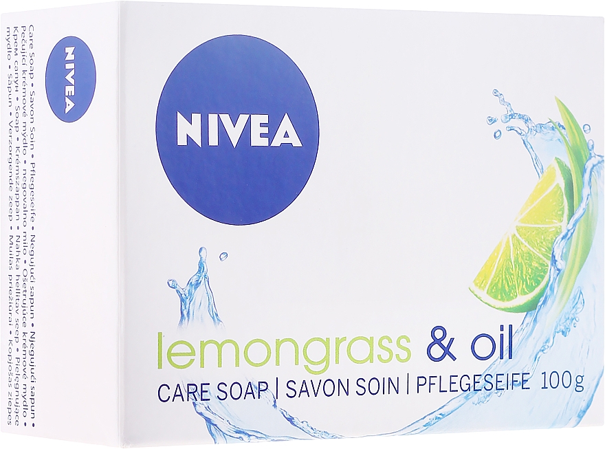 Pflegeseife mit Zitronengras & Öl - NIVEA Lemongrass & oil crème soap — Bild N5