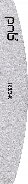 Nagelfeile 180/240 Grey Halbmond - PNB — Bild N1