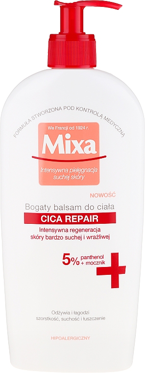 Intensiv regenerierender Körperbalsam - Mixa Cica Repair Body Balm
