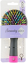 Düfte, Parfümerie und Kosmetik Haarbürste für mehr Volumen rund Rainbow Brush schwarz - Inter-Vion