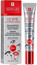 Beruhigende CC Creme für die sensible Augenpartie LSF 20 - Erborian Finish CC Eye Cream — Bild N2