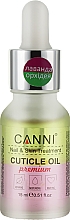 Zweiphasiges Nagelhautöl Lavendel und Orchidee - Canni Cuticle Oil Premium — Bild N2