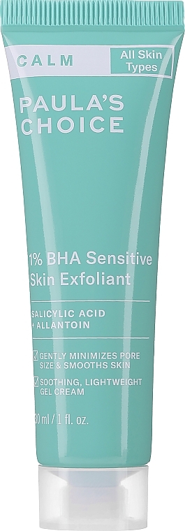 Gesichtspeeling - Paula's Choice Calm 1% BHA Sensitive Skin Exfoliant Travel Size — Bild N1