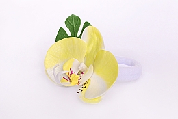 Haargummi Gelbe Orchidee - Katya Snezhkova — Bild N2