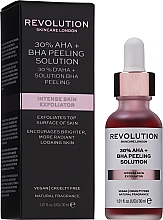 Chemisches Peeling zur Verjüngung der Gesichtshaut mit AHA und BHA - Revolution Skincare 30% AHA + BHA Peeling Solution — Bild N2