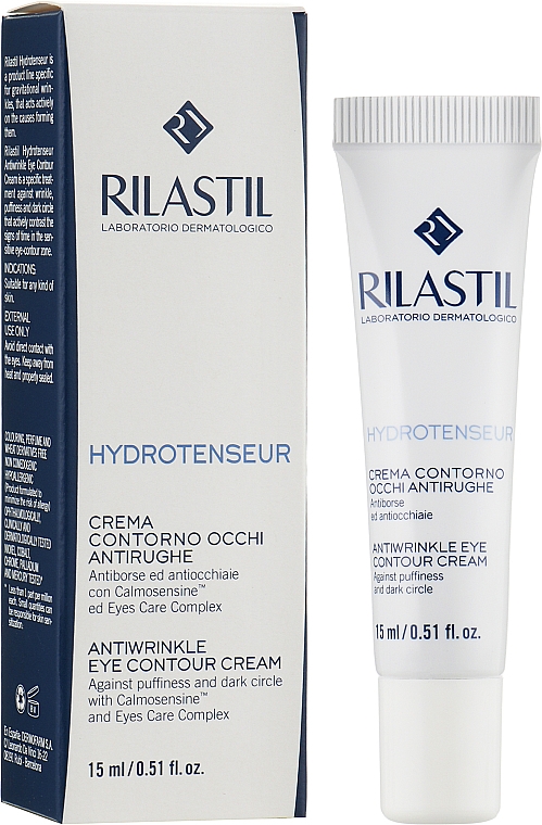 Anti-Aging-Augencreme - Rilastil Hydrotenseur Antiwrinkle Eye Contour Cream — Bild N2
