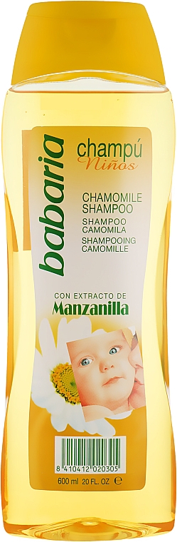 Shampoo für Kinder mit Kamille - Babaria Chamomile Shampoo — Bild N1