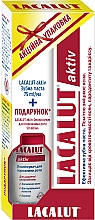 Düfte, Parfümerie und Kosmetik Zahnpflegeset - Lacalut Activ (Zahnpasta 75ml + Mundwasser 50ml)