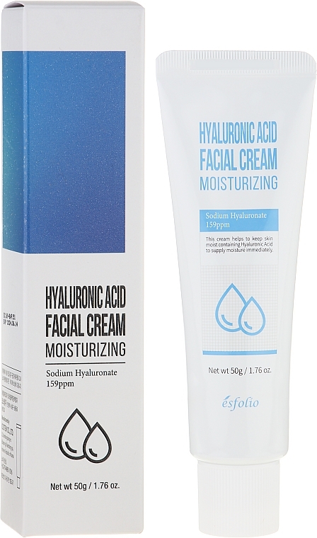 Feuchtigkeitsspendende Gesichtscreme - Esfolio Hyaluronic Acid Facial Cream — Bild N2