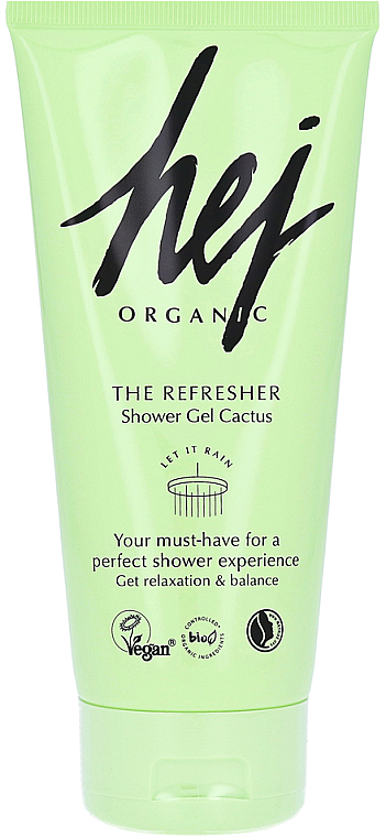 Erfrischendes Duschgel mit Kaktusfeigenöl - Hej Organic The Refresher Shower Gel Cactus — Bild N1