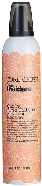 Styling-Mousse - The Insiders Curl Crush Curl's Best Friend Styling Mousse — Bild N1