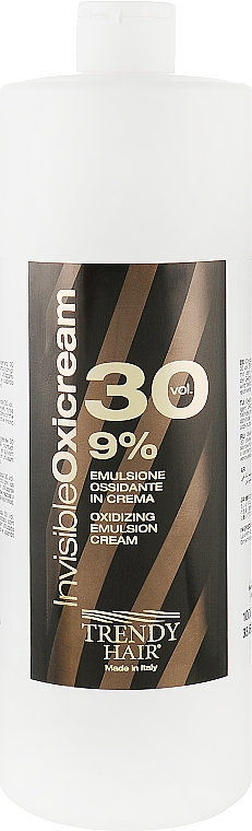 Creme-Oxidationsmittel 9% - Trendy Hair Invisible Oxicream 9% (30V) — Bild N1