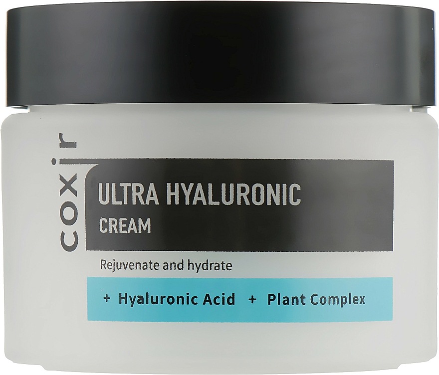 Intensiv verjüngende und feuchtigkeitsspendende Gesichtscreme mit Hyaluronsäure und pflanzlichem Komplex - Coxir Ultra Hyaluronic Cream — Bild N2