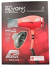 Haartrockner mit Diffusor rot - Parlux Parlux Alyon Air Ionizer Tech Midnight Red & Diffuser — Bild N1