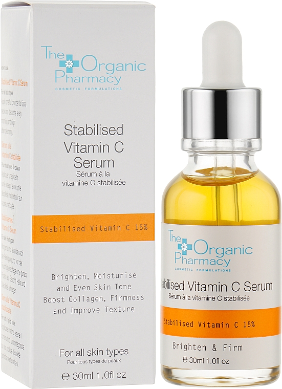 Gesichtsserum mit Vitamin C - The Organic Pharmacy Stabilised Vitamin C — Bild N2