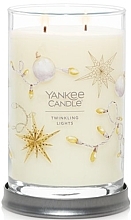 Duftkerze im Glas Twinkling Lights Zwei Dochte - Yankee Candle Singnature — Bild N1