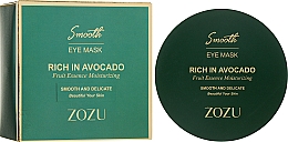 Hydrogel-Augenpatches mit Avocado-Extrakt und Rizinusöl - Zozu Rich In Avocado Eye Mask — Bild N3