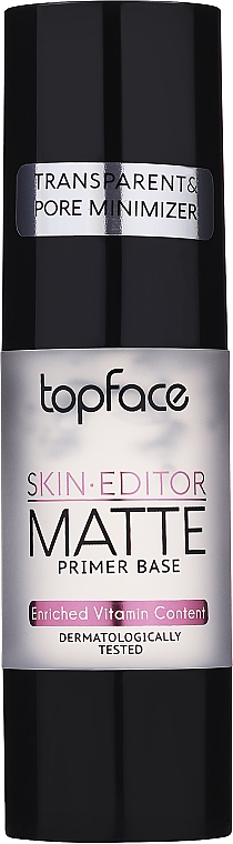 Mattierender Gesichtsprimer - TopFace Skin Editor Matte Primer Base — Bild N1