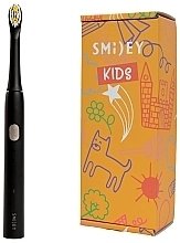 Düfte, Parfümerie und Kosmetik Elektrische Schallzahnbürste für Kinder schwarz - Smiley Light Kids 