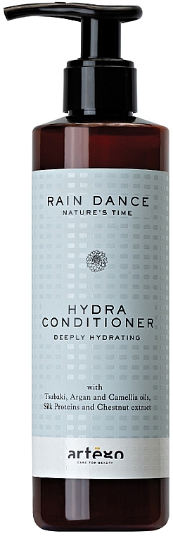 Tief feuchtigkeitsspendende Haarspülung mit Argan- und Kamelienöl, Kastanienextrakt und Seidenproteinen - Artego Rain Dance Hydra Conditioner — Bild N1