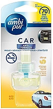 Düfte, Parfümerie und Kosmetik Nachfüller für Auto-Lufterfrischer Anti-Tabak - Ambi Pur Electric Air Freshener Anti-Tobacco