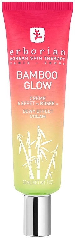 Feuchtigkeitsspendende Gesichtscreme mit rosa Finish & Bambusextrakt - Erborian Bamboo Glow Cream — Bild N1