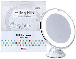 Düfte, Parfümerie und Kosmetik Spiegel mit LED-Licht - Rolling Hills LED Ring Mirror