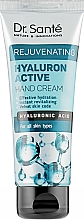 Handcreme mit Hyaluronsäure - Dr. Sante Hyaluron Active Rejuvenating Hand Cream — Bild N1
