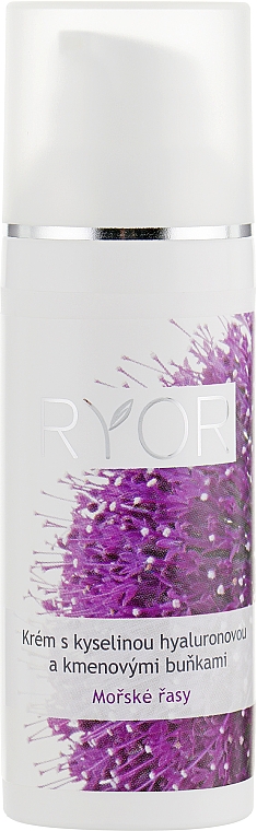 Feuchtigkeitsspendende Anti-Aging Gesichtscreme mit Hyaluronsäure und Stammzellen - Ryor Cream With Hyaluronic Acid And Stem Cells — Bild N2
