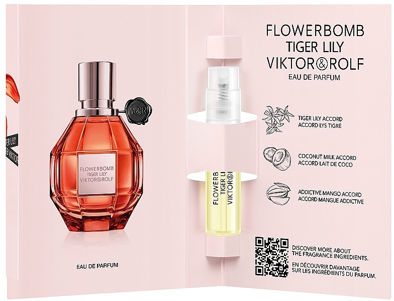 GESCHENK! Viktor & Rolf Flowerbomb Tiger Lily - Eau de Parfum (Probe) — Bild N2